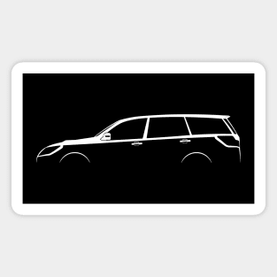 Subaru Exiga Silhouette Magnet